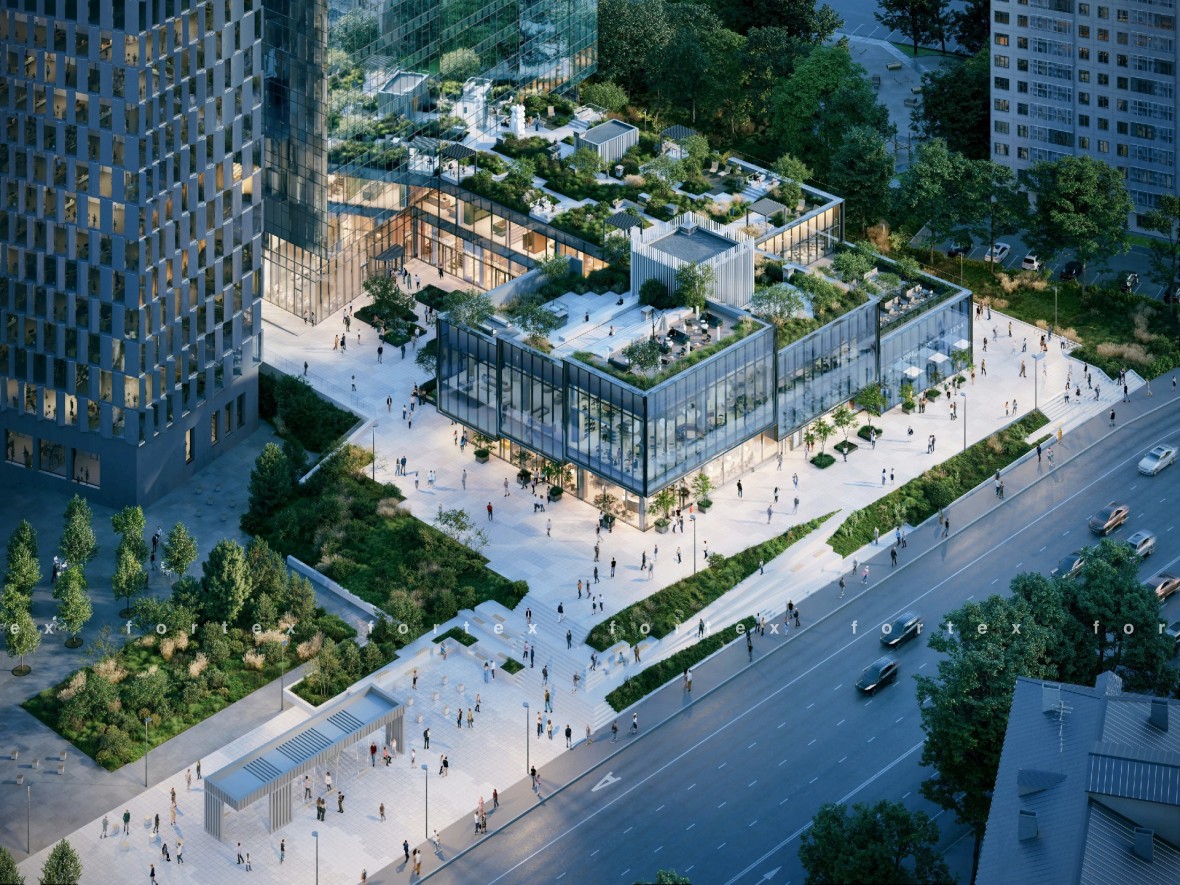 Бизнес-центр «ASPACE Хорошевская», Москва, Хорошёвское шоссе, 39